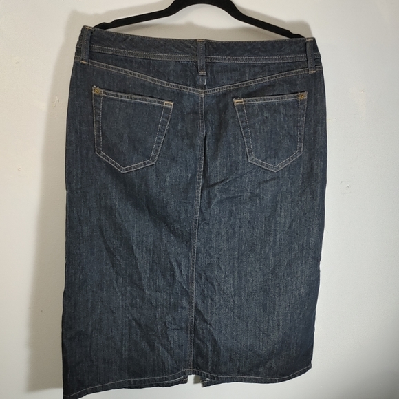 Eddie Bauer Jean Skirt Size 12 - Picture 5 of 11